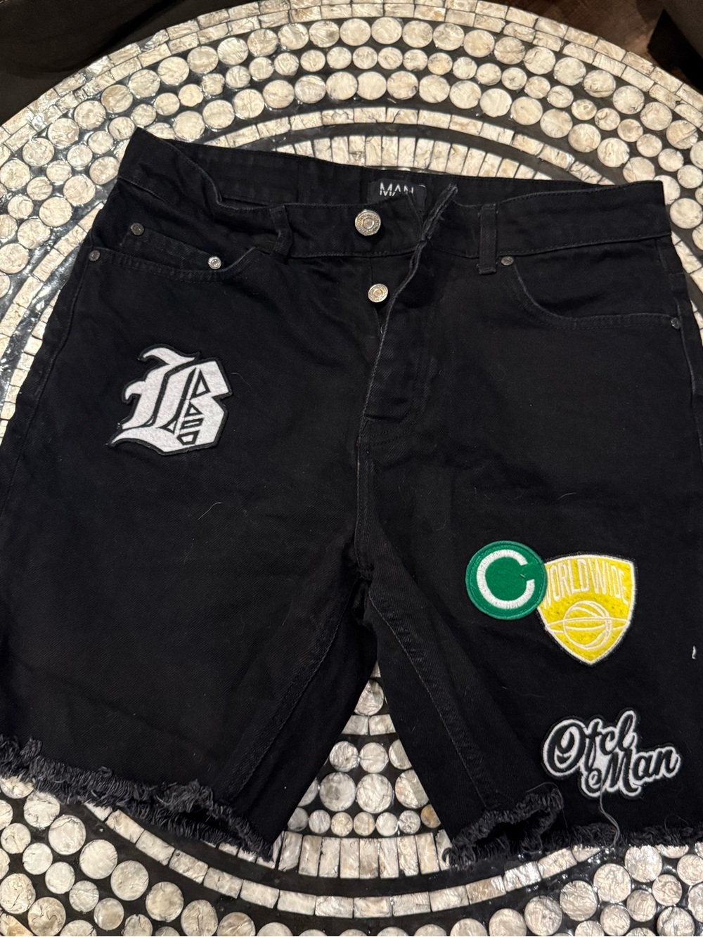 Boohoo Man Denim Shorts